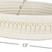 Woven Basket Macrame Storage Basket for Toilet Tank Top Boho Decor