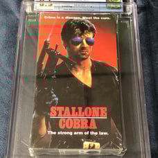 1997 Cobra vhs tape CGC 8.5 A