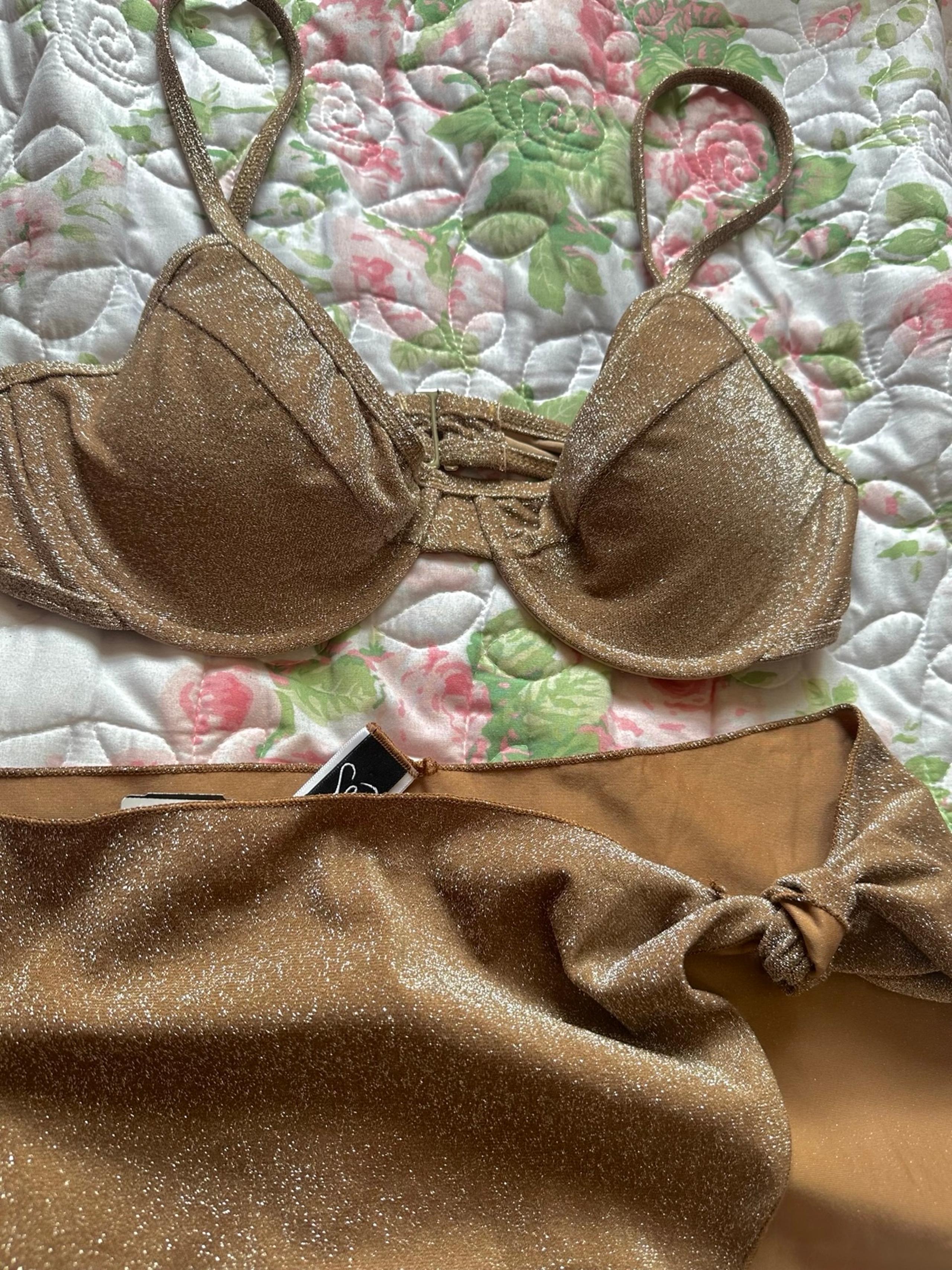 Brown Swimwear