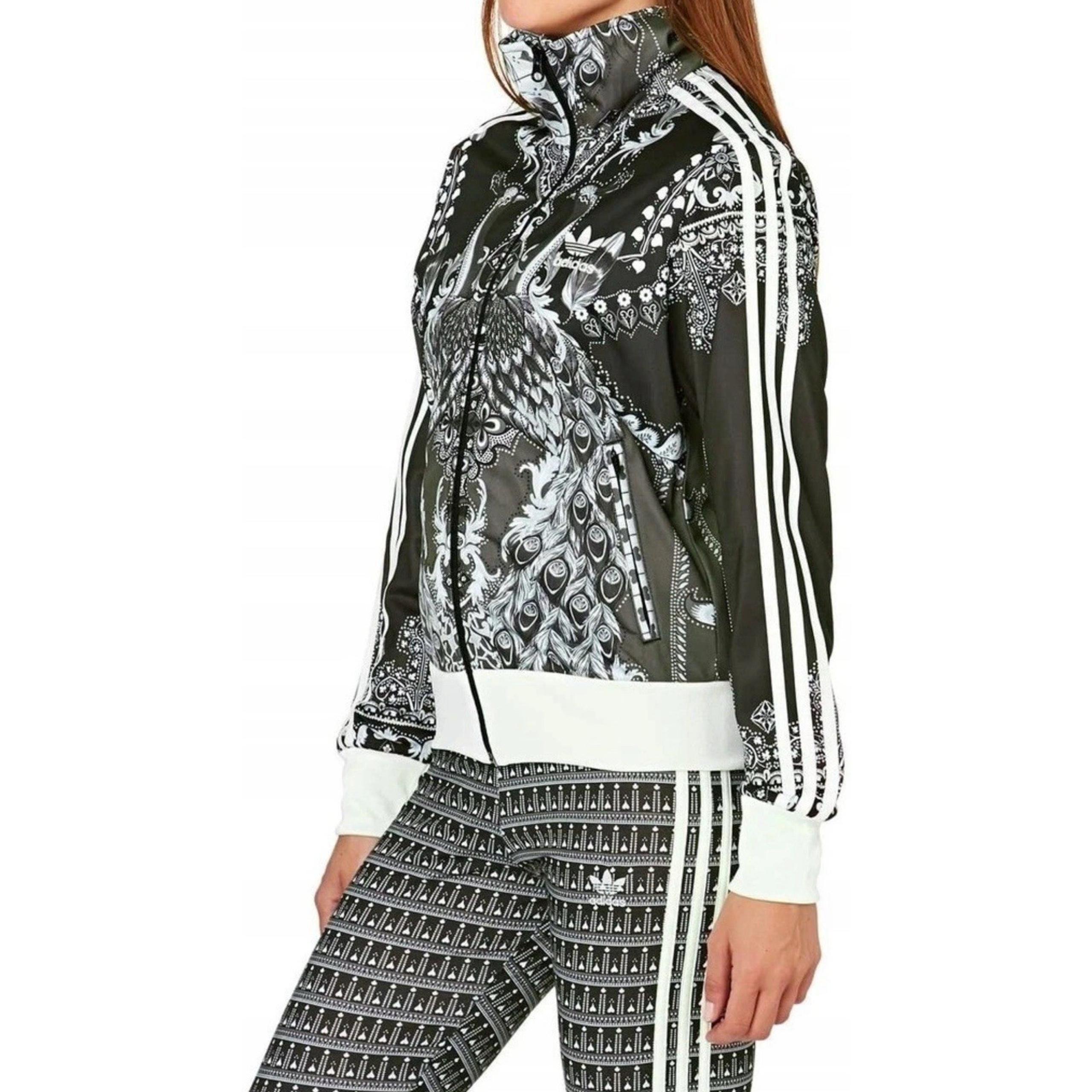 NWT Adidas Originals Pavao Jacket Firebird Trefoil Track Top Peacock Farm Sz S
