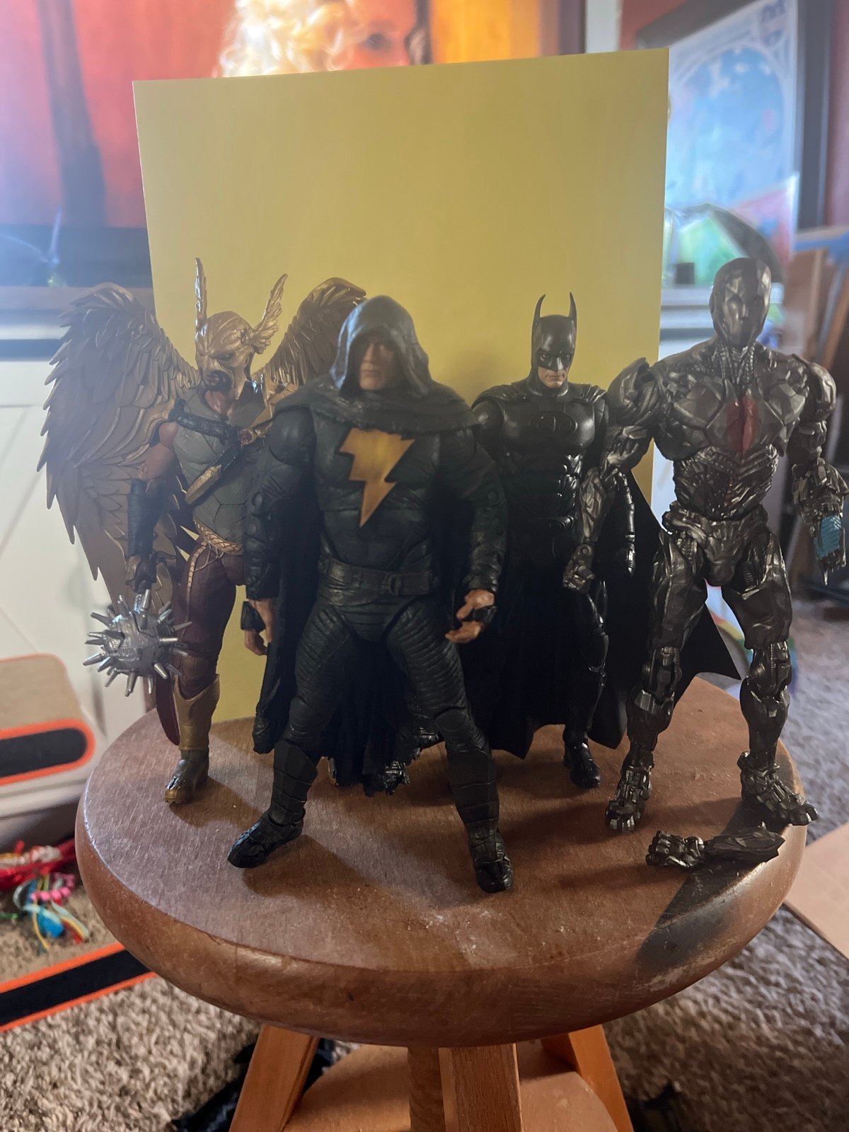 Dc multiverse movie lot. Black Adam hawkman cyborg Batman