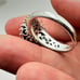 Barbara Bixby Womens Ring Sterling Silver 18K Gold Size 9 Domed Amethyst