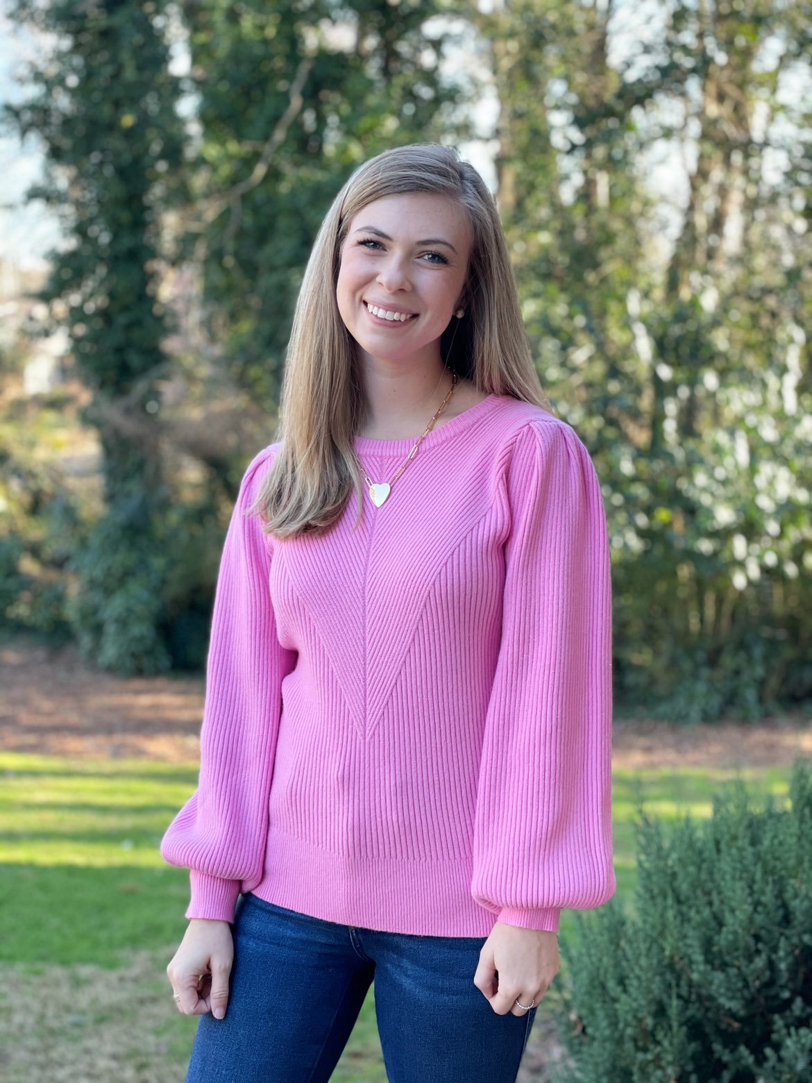 Pink Sweater