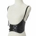 Sexy Underbust Faux Leather Waist Belt Elastic Corset Harness
