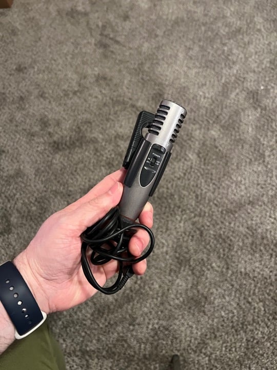 SONY ECM-MS907 One-point MS Stereo Electret Condenser Mic with Mic Stand Adapter