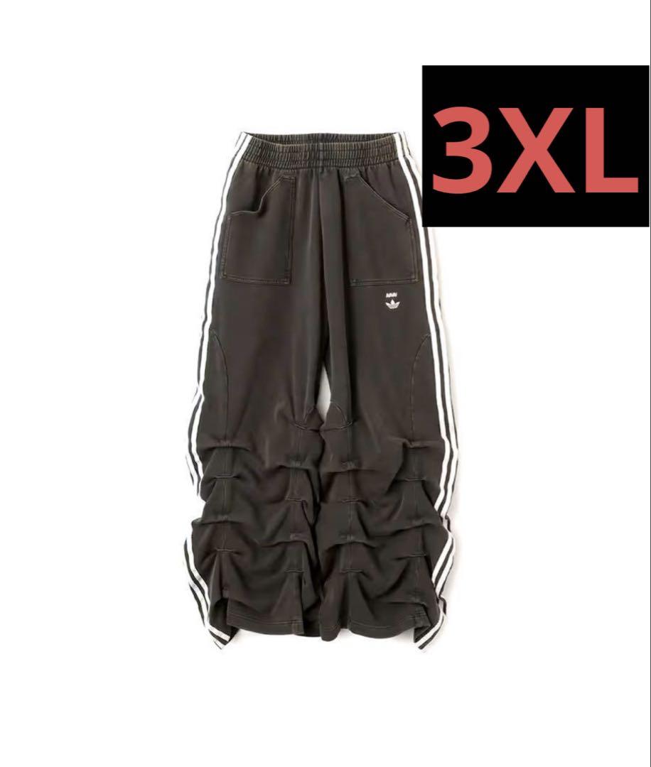 パンツ L ADIDAS AVAVAV RUCHED PANTS CARBON Adidas Originals - ADIDAS ORIGINALS X AVAVAV RUCHED PANTS