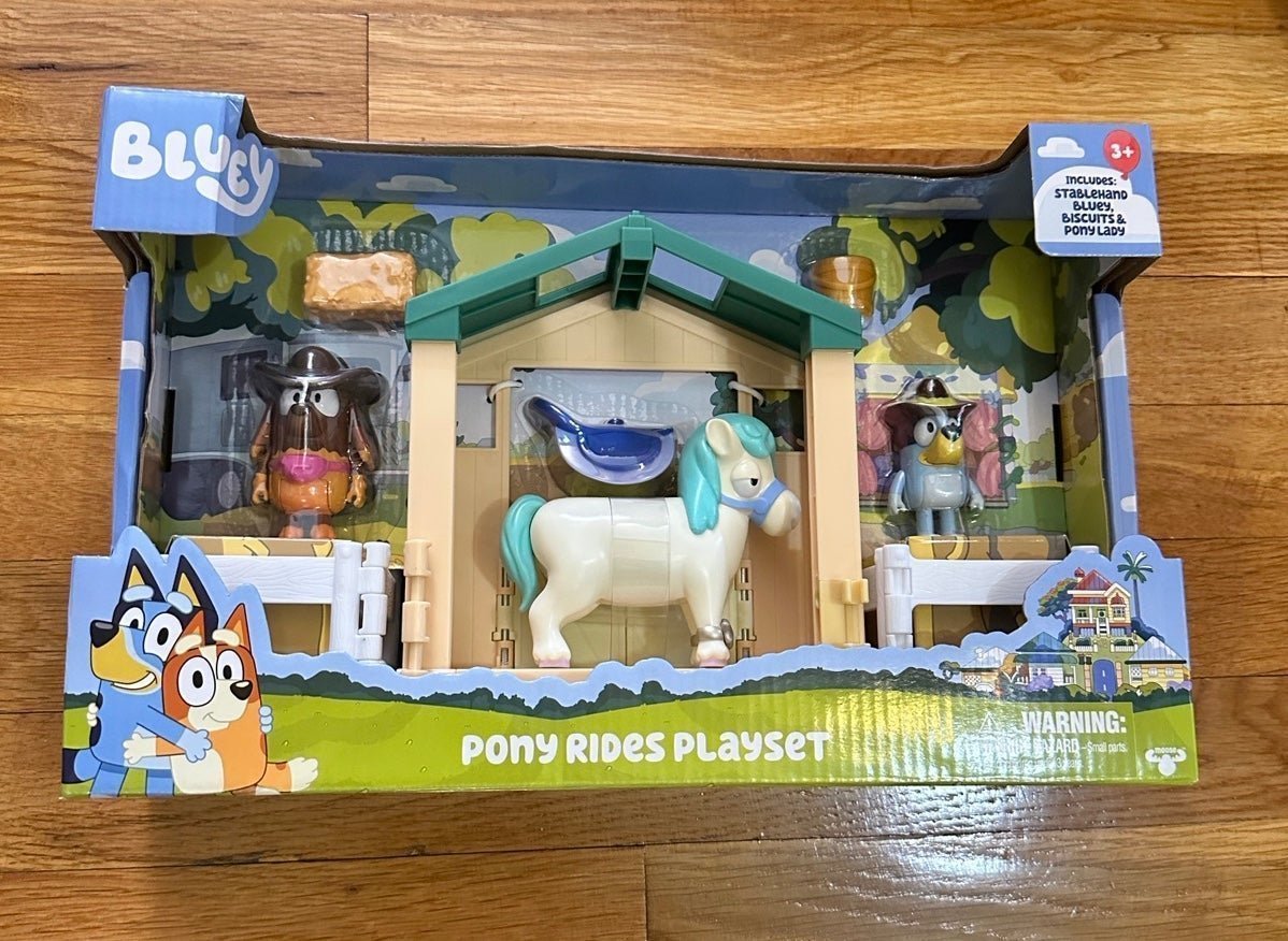 Bluey Pony Rides Playset
