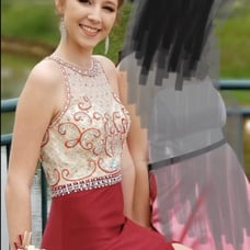 Maroon Prom Dress