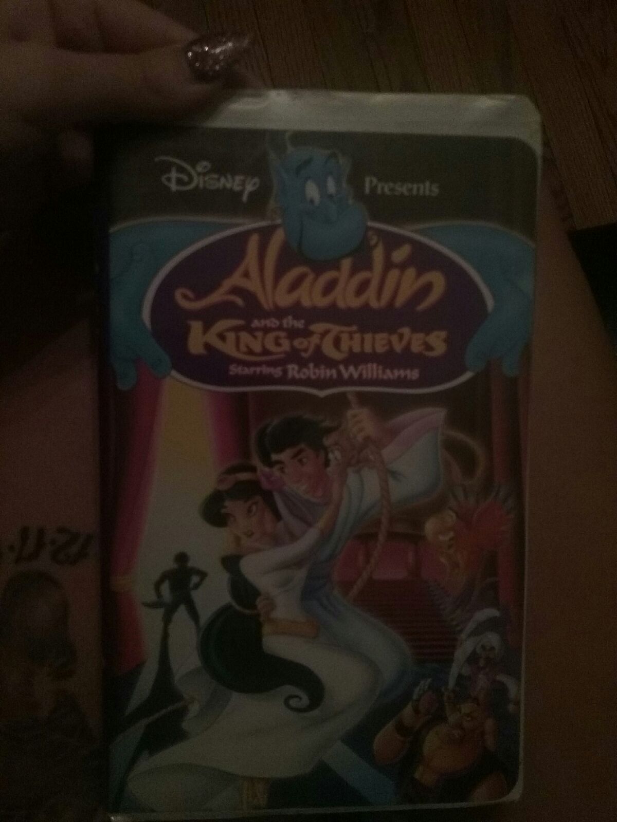 Aladdin king of thievesVHS black diamond