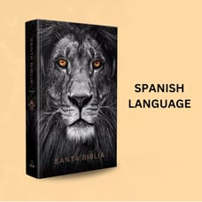 Biblia Reina Valera 1960, Lion of Judah, Spanish bible Hard cover large print