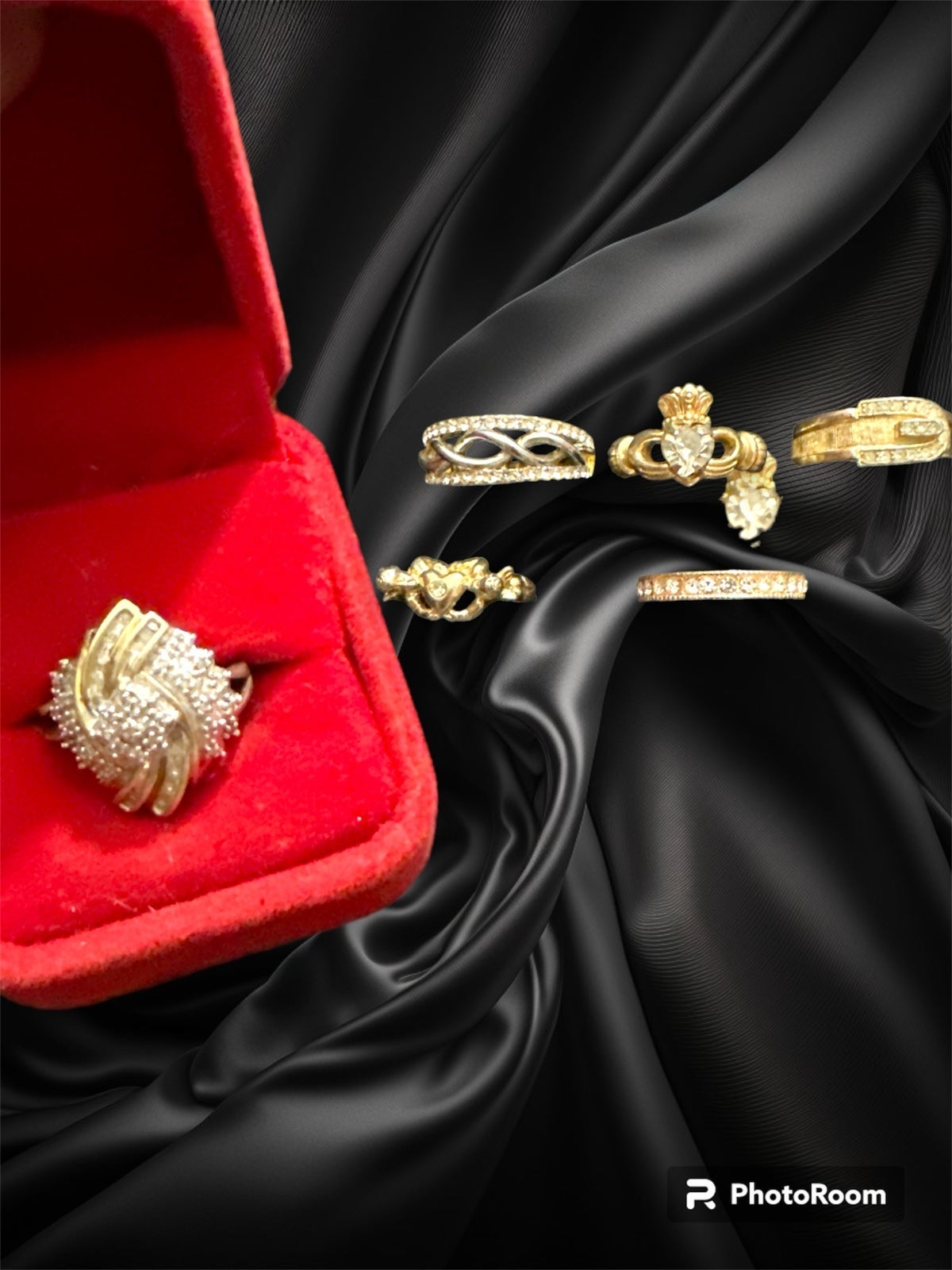 10k diamonds rings & more