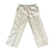 New Loft Outlet Wide Leg Linen Blend Pants Size 14 Drawstring Beige Beach