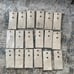 Handmade Nepal Envelopes / String Closure 4x9.5 - Lot of approximately 180