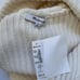MADEWELL Wide Rib Turtleneck Antique Cream Sweater, Size XS, NWT 98