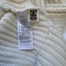 MADEWELL Wide Rib Turtleneck Antique Cream Sweater, Size XS, NWT 98