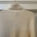 MADEWELL Wide Rib Turtleneck Antique Cream Sweater, Size XS, NWT 98