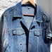 Eras Tour Ready: Dazzling Upcycled Se7en Jacket with Chic Design! Oversized Med