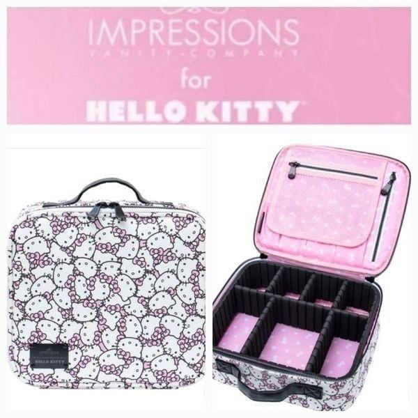 Impressions X Hello Kitty Zip Around Cosmetic Case