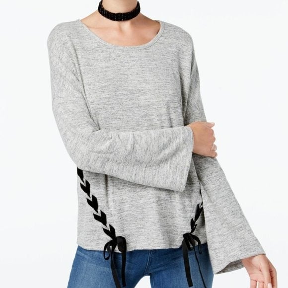 NEW! L oversized bell sleeve sweatshirt