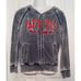 New England Patriots Women's Grey Zipper Sweater Med