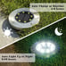 12 Solar Ground Lights, 8 LED Bright