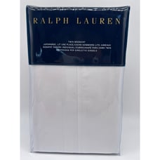 Ralph Lauren Palmer One Twin Bedskirt Tux White 115 New