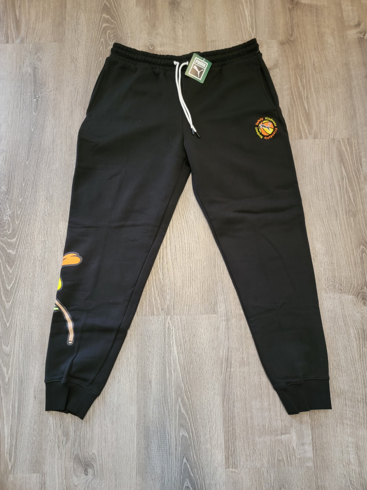 BRAND NEW Puma Mens Court Crush Fleece Pants Mens Size XL