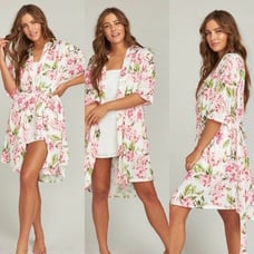 Show Me Your Mumu Brie Garden of Blooms Robe OS