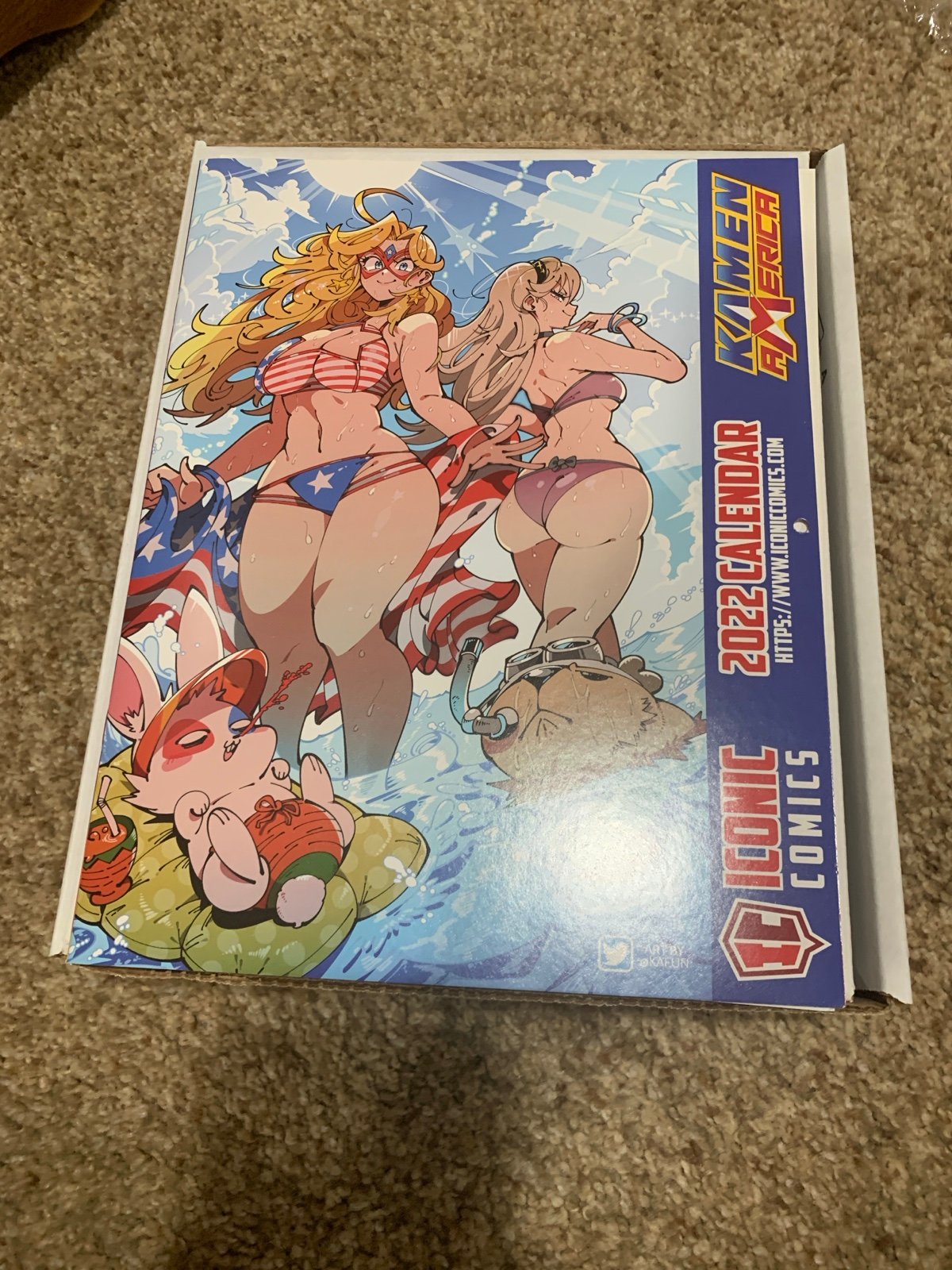 Kamen America 2022 Vintage Calendar