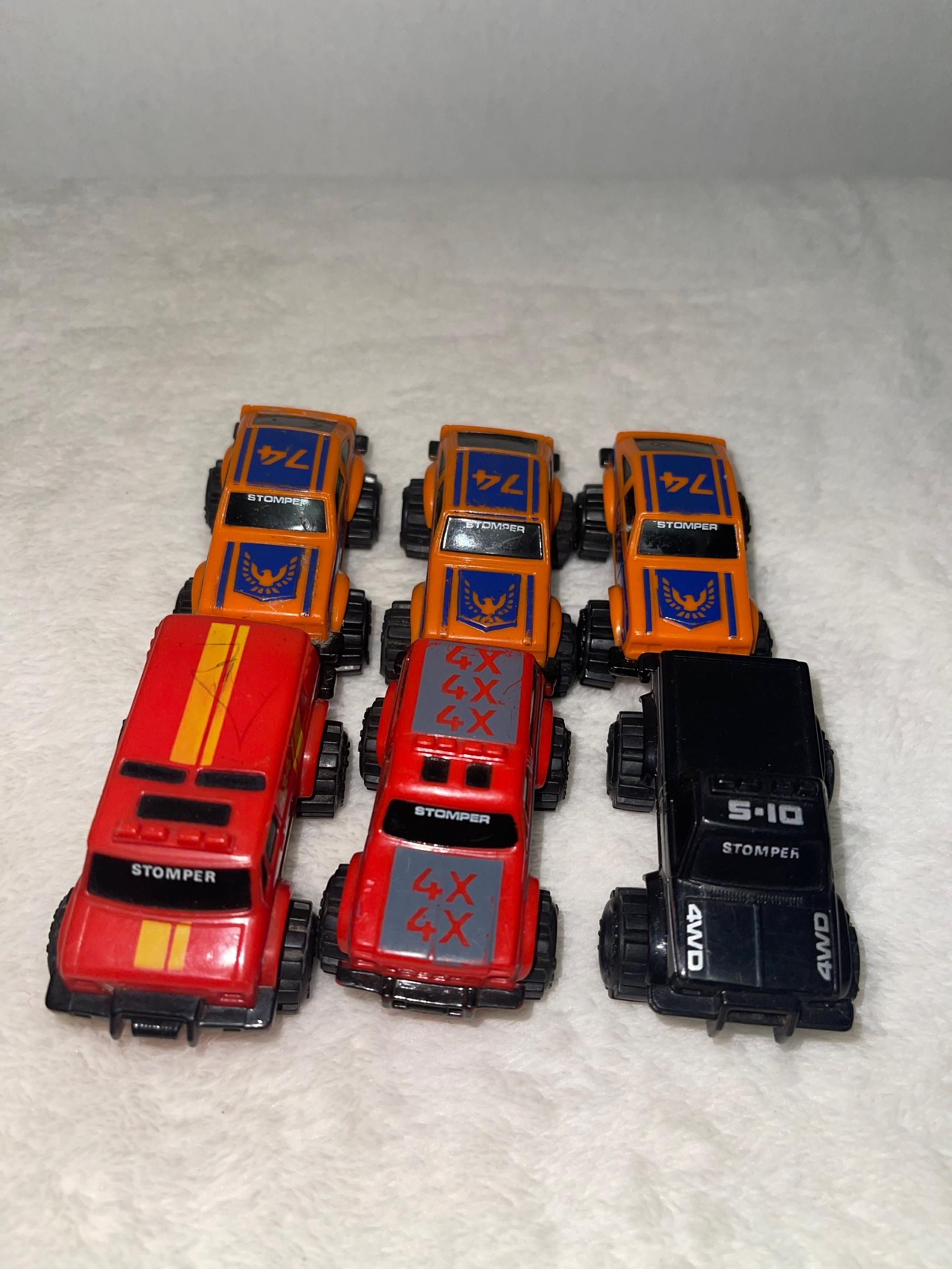 Stomper cars.