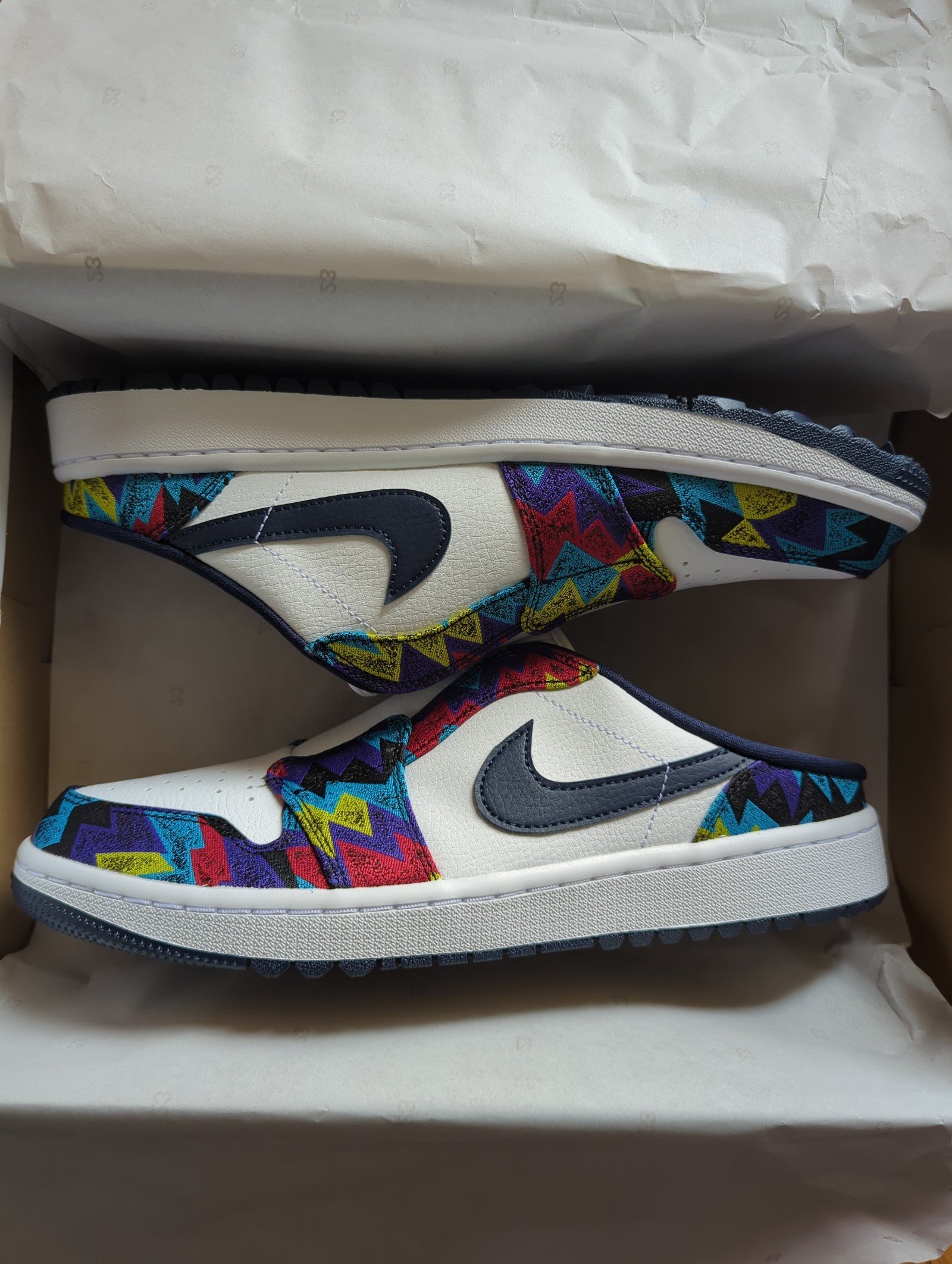 Nike Air Jordan 1 Golf Mule - Size 10 - FJ1214-100
