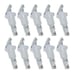 NEW 10 1 oz Clear (PP-14C) Measured Liquor Pourer Pour Spout No Leak