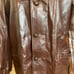 Vintage size 42 men’s Excelled brown leather jacket removable liner button