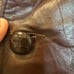 Vintage size 42 men’s Excelled brown leather jacket removable liner button