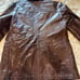 Vintage size 42 men’s Excelled brown leather jacket removable liner button