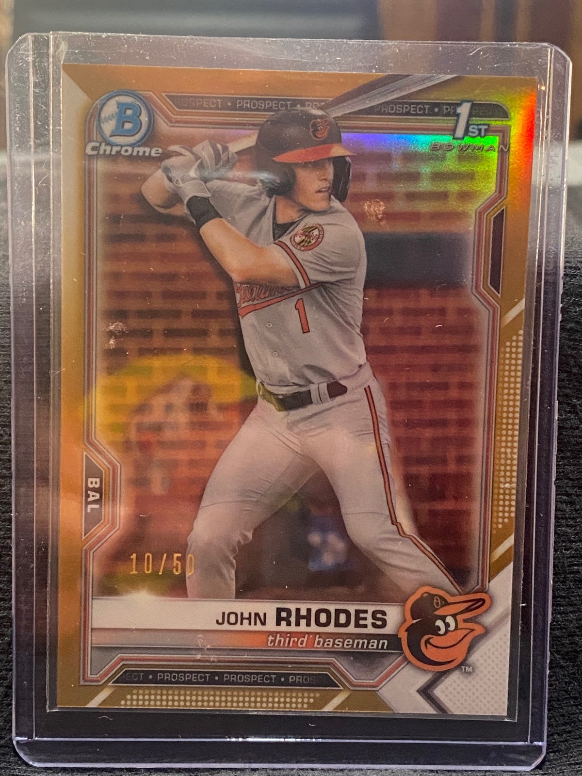 John Rhodes Bowman Chrome Gold