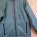 Marmot Down Feather Jacket Men Small Green Full Zip High Neck Zip Pockets Winter