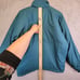 Marmot Down Feather Jacket Men Small Green Full Zip High Neck Zip Pockets Winter