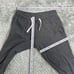 MUJI (L) Cotton Blend Sweatpants with Elastic Waistband, Simple Design