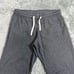 MUJI (L) Cotton Blend Sweatpants with Elastic Waistband, Simple Design