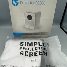 HP Projector CC200 with Screen