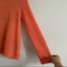 NWT Talbots Textured Stitch Sweater in Festive Coral Orange size Medium