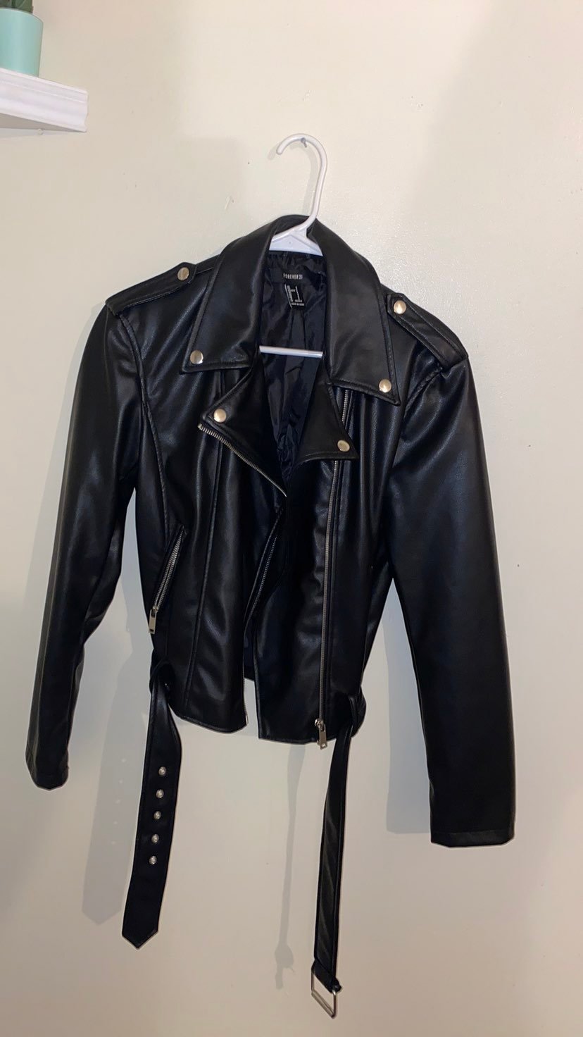 Faux Leather Jacket
