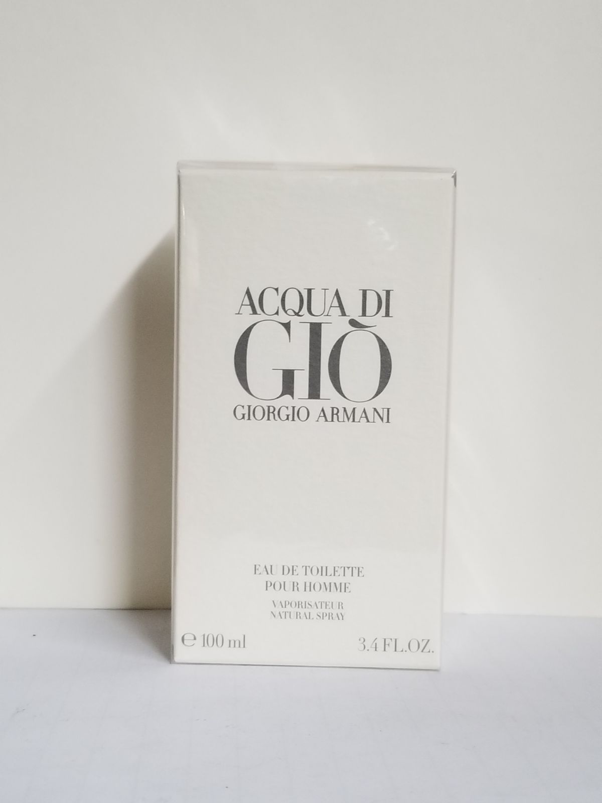 ACQUA DI GIO 3.4OZ EDT SPRAY FOR MEN