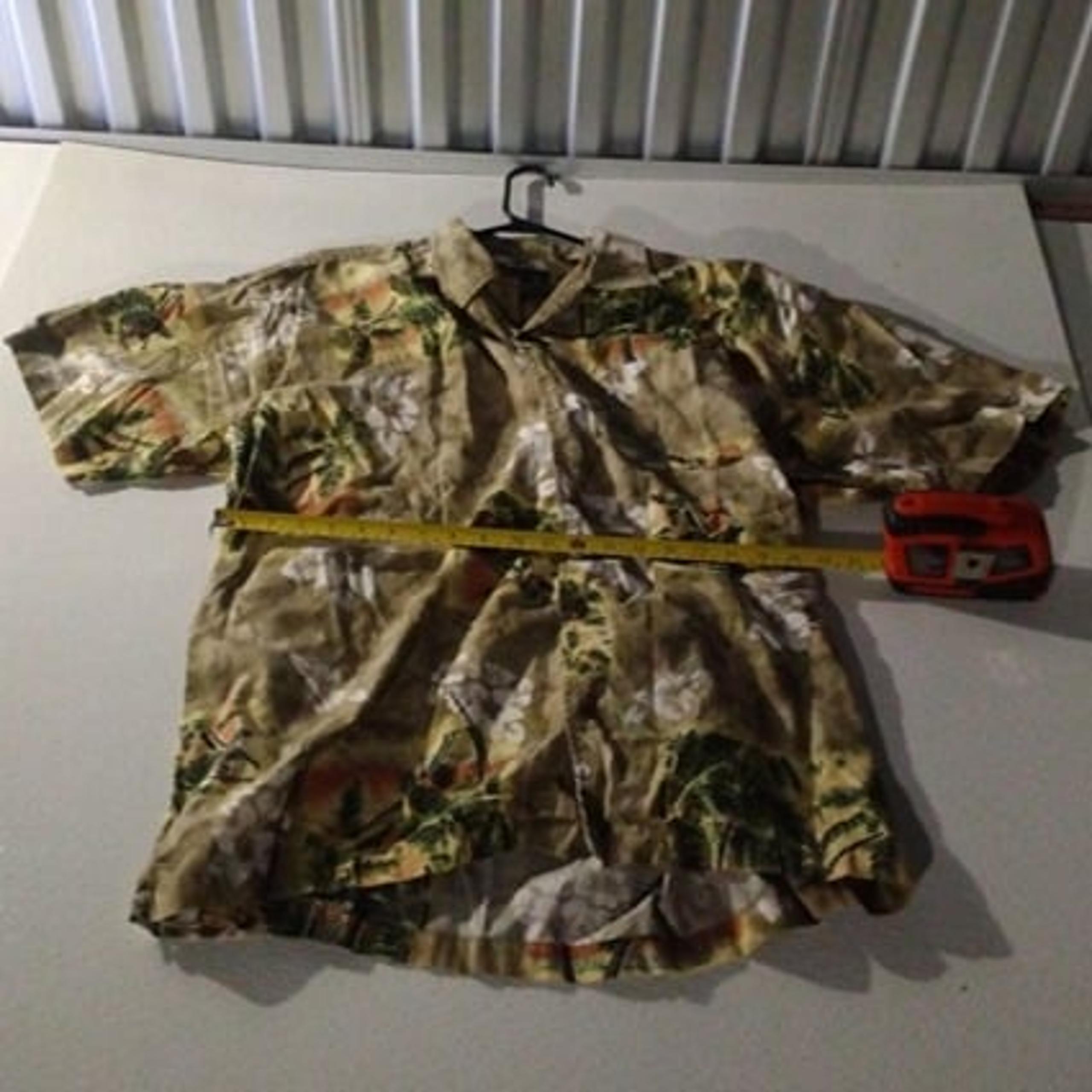 Men's No Boundaries Hawaiian Floral Button Up Short Sleeve Shirt Size 2XL