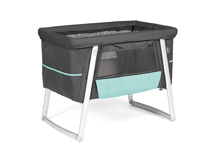 Babyhome Air Bassinet graphite aqua