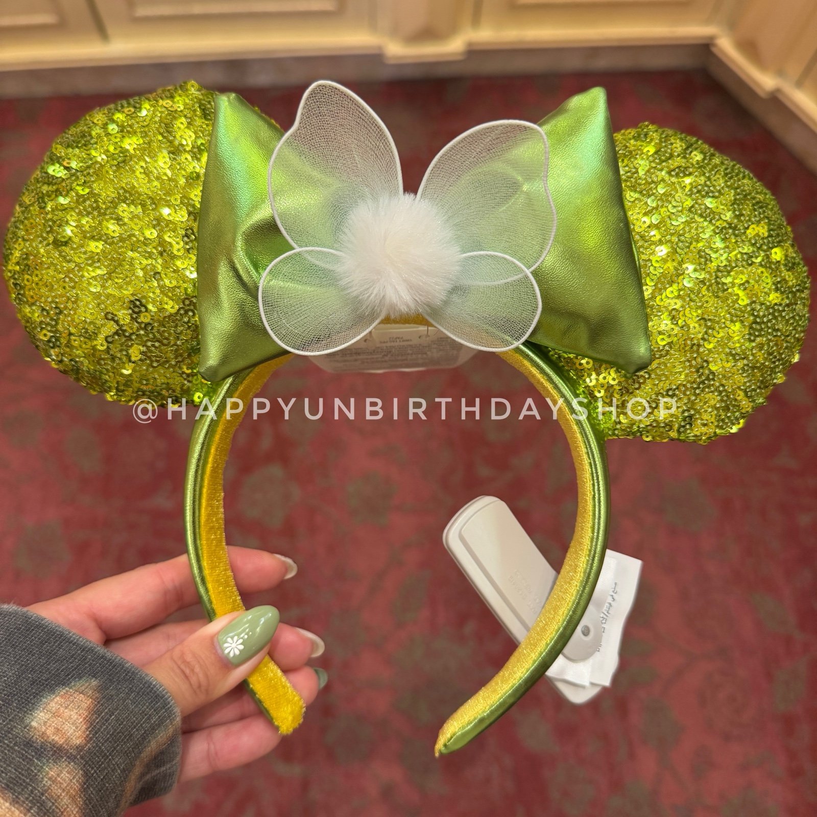 Disney Parks Disneyland Tinker Bell Ears Headband