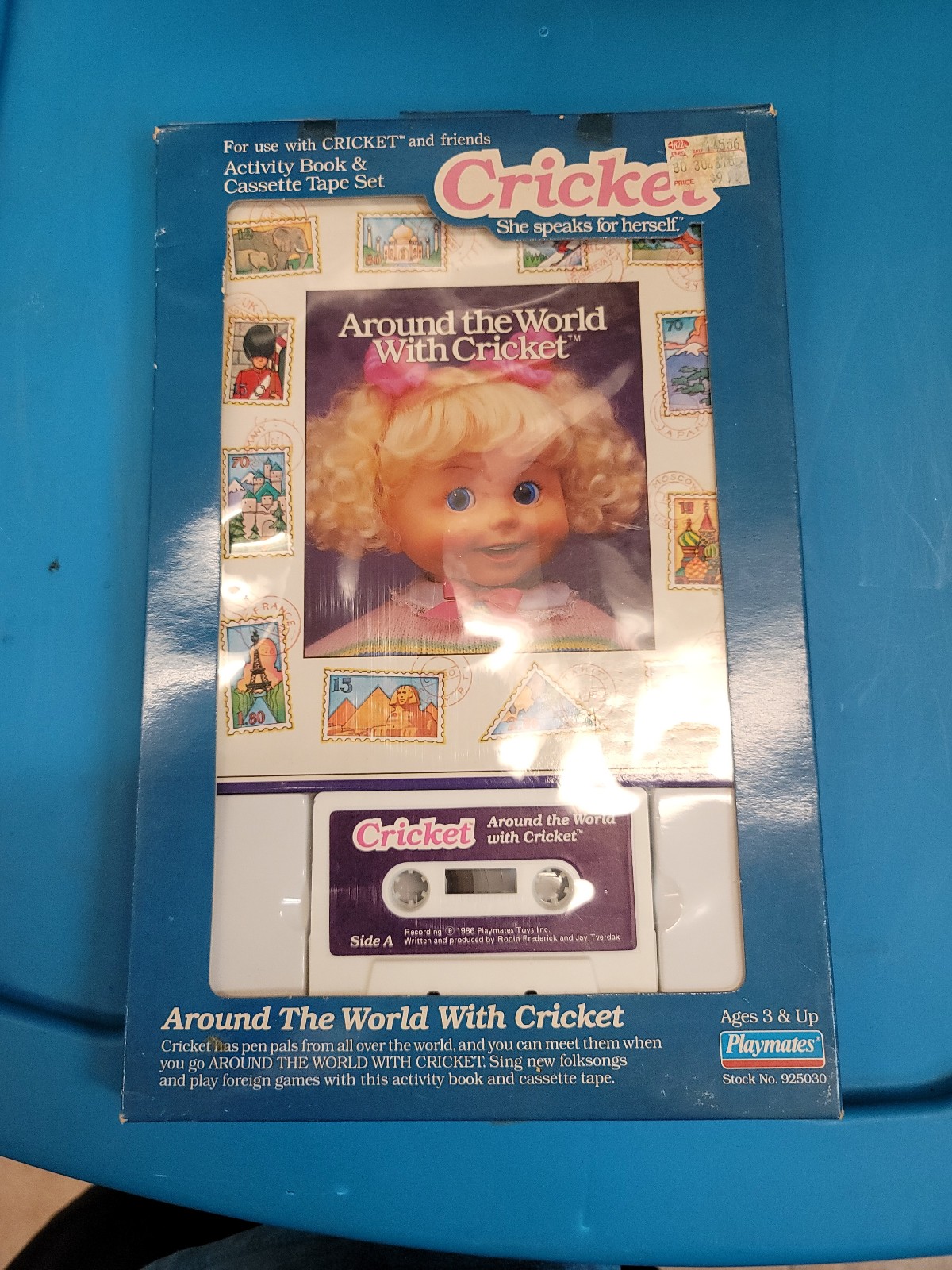 Cricket Activity Book and Tape set Around the world with cricket