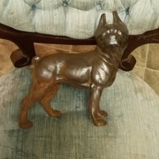 Cast iron bulldog