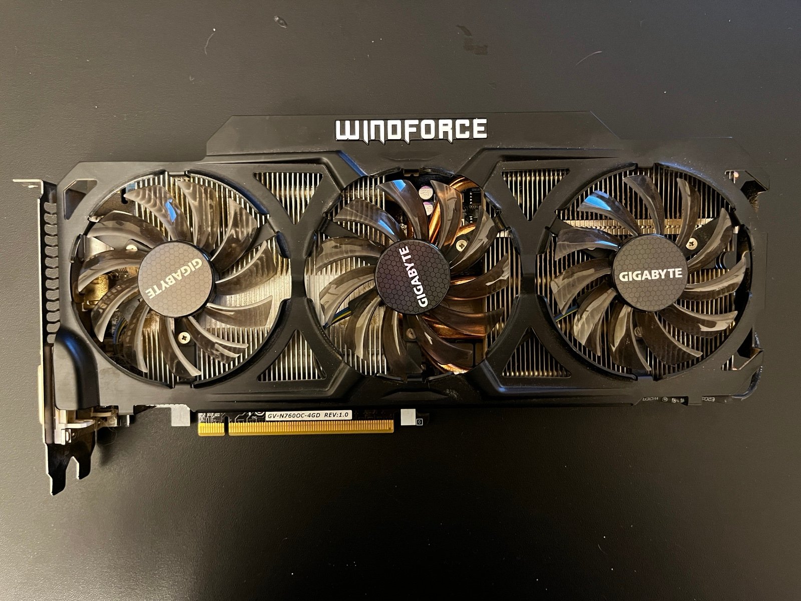 GV-N760OC-4GD Rev 1.0 Windforce